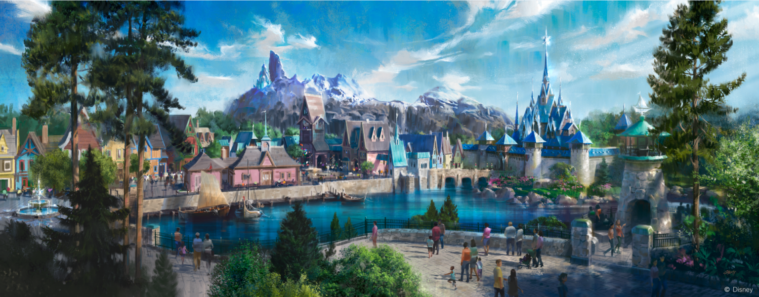 Neues Frozen-Themenland entsteht     Einblicke in die Großbaustelle im Walt Disney Studios Park Paris