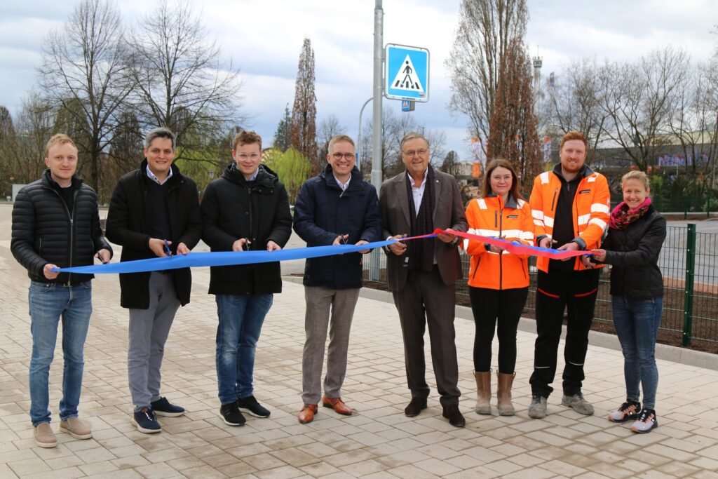 Pünktlich zum Saisonstart des Europa-Park am 23. März wird die neue Umfahrung als Teil des Masterplans Verkehr in Rust eingeweiht. © Europa-Park GmbH & Co Mack KG