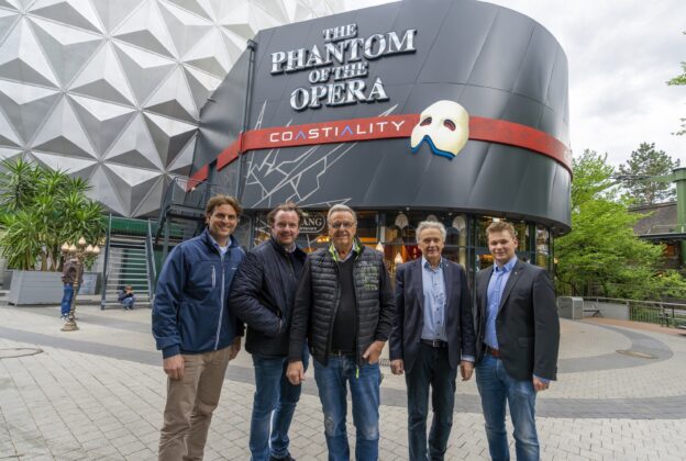 Ab sofort erleben Gäste im Französischen Themenbereich „Eurosat Coastiality – Das Phantom der Oper“. © Europa-Park GmbH & Co Mack KG