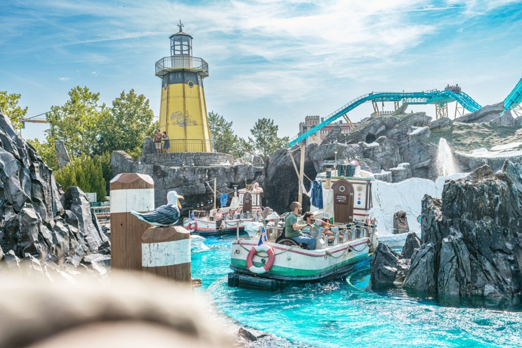 Rund um die Attraktionen im Themenbereich Island ist beim hansgrohe Kinderfest viel geboten © Europa-Park GmbH & Co Mack KG