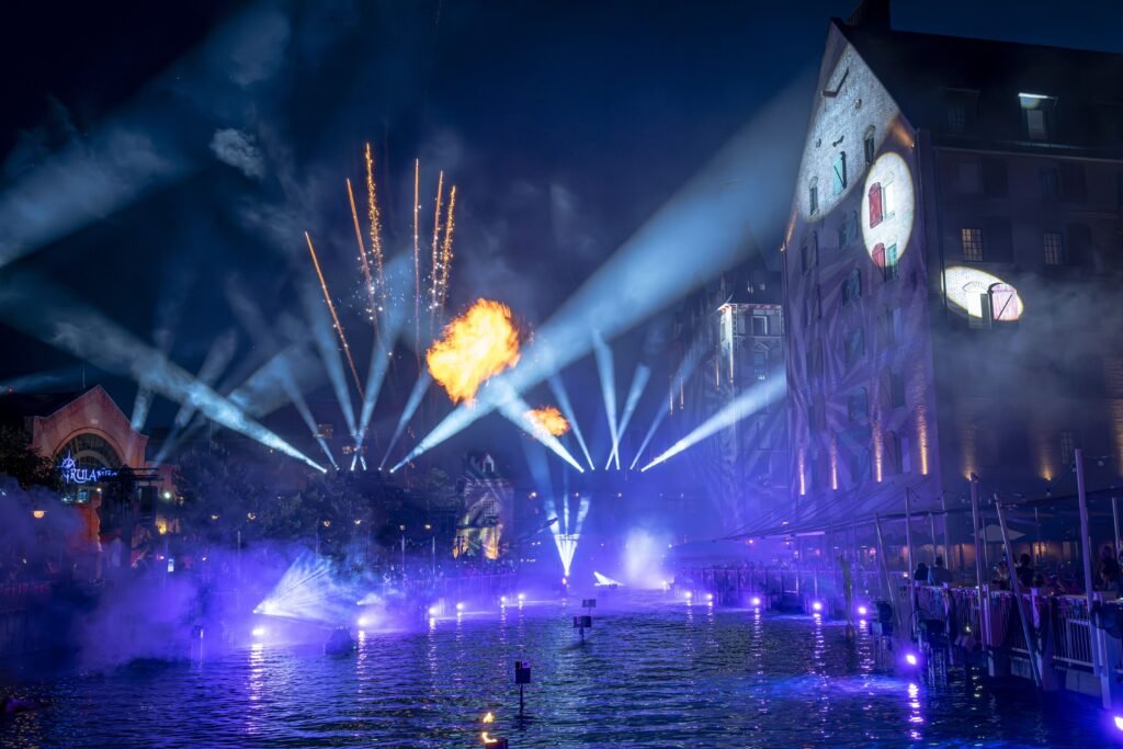 Spektakuläre Unterhaltung in nordischer Atmosphäre bei „Fjällstorm Symfoni“ © Europa-Park GmbH & Co Mack KG