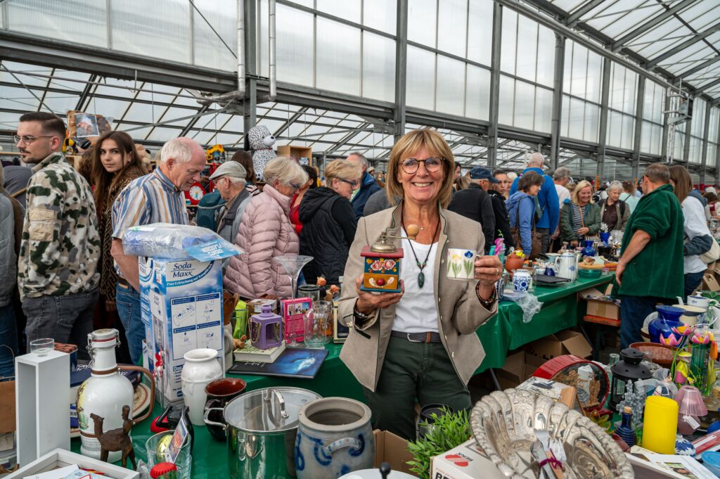 Marianne Mack freut sich auf viele Flohmarkt-Liebhaber am 5. und 6. Oktober © Europa-Park GmbH & Co Mack KG