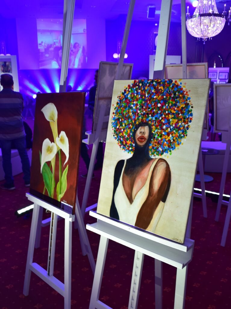 Die Mitglieder der TALENT ACADEMY veranstalten jedes Jahr eine Kunstausstellung © Europa-Park GmbH & Co Mack KG