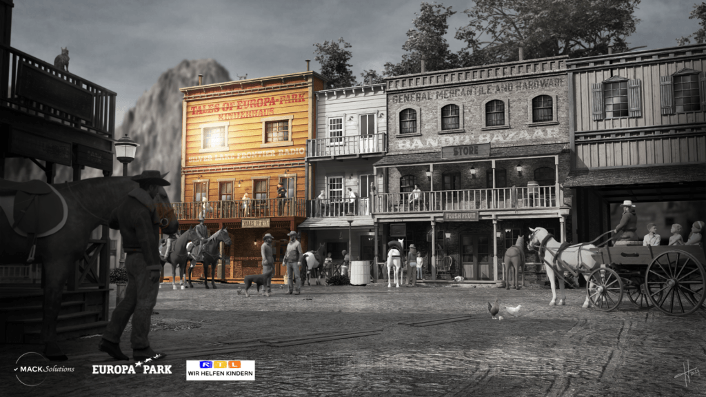 Das „Europa-Park Kinderhaus Kleine Helden“ entsteht auf dem Gelände des Europa-Park Camp Resorts © Europa-Park GmbH & Co Mack KG