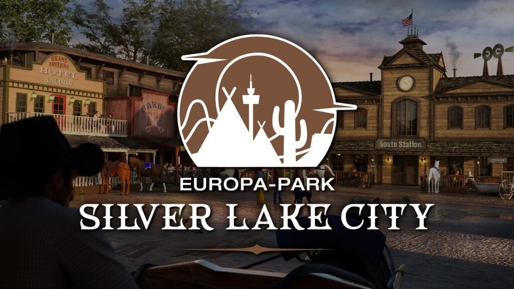 Die Silver Lake City entsteht bis 2026 im Europa-Park Erlebnis-Resort © Europa-Park GmbH & Co Mack KG