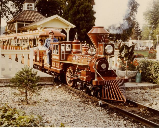 1975 hieß die „Panoramabahn“ noch „Western-Bahn“ © Europa-Park GmbH & Co Mack KG