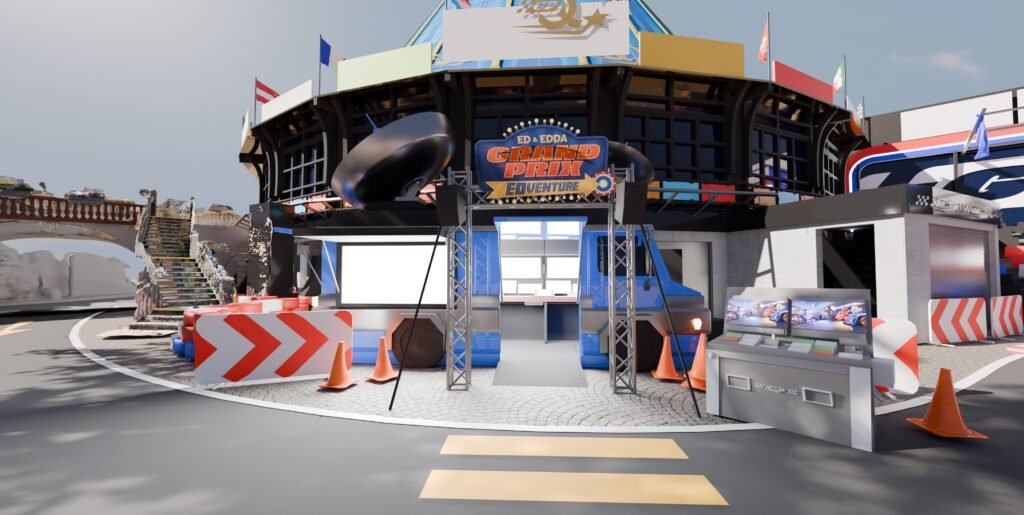 Der geplante Eingang zu EDventure © Europa-Park GmbH & Co Mack KG