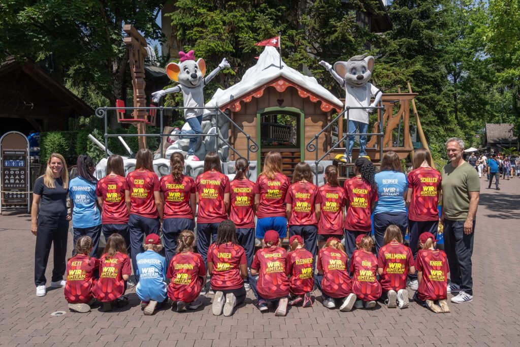 Kaderbekanntgabe mit Christian Wück und Nia Künzer im Europa-Park © Europa-Park GmbH & Co Mack KG