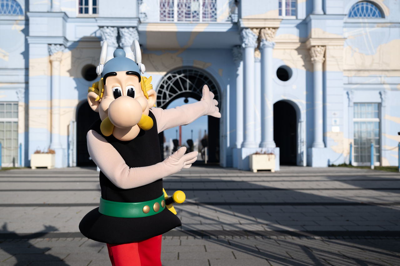 Belantis begrüßt Asterix