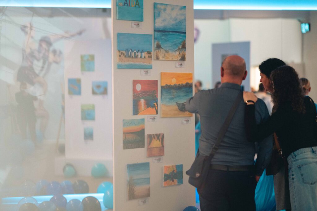 Die Gäste können die Werke der jungen Künstler bewundern © Europa-Park GmbH & Co Mack KG