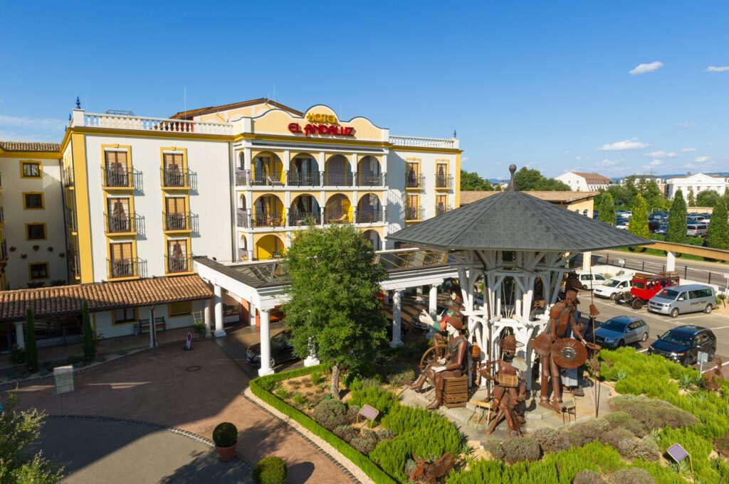 Das Hotel „El Andaluz“ war das erste Freizeitparkhotel in Deutschland © Europa-Park GmbH & Co Mack KG