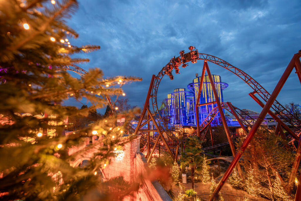 Auch in der Wintersaison bietet der Europa-Park Fahrspaß pur © Europa-Park GmbH & Co Mack KG
